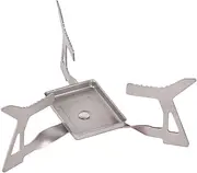Folding Camp Stove,PortableTitanium Triangular Stove | Integrated Picnic Stove Cooker, Outdoor Camping Equipment for Backpacking, Trekking, Fishing