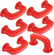 TEHAUX 6pcs Educational Whisper Phone for Ergonomic Reading Aid Lightweight Plastic Speech Training Tool for Classroom and Home Learning Activities