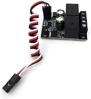 Toy Accessories 7-28V Brushed DC Motor Controller 20A 2-Ways Receiver Control Switch Relay Compatible withward Reverse 5V/300MA UBEC Compatible with RC Model Boat Car
