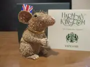Harmony Kingdom Damask Mouse Tapestry Series by David Winter Box Figurine