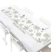 NNEOBA Merry Christmas Table Runner - Festive Season Decoration