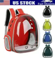 1Pcs Pet Portable Carrier Backpack Space Capsule Travel Dog Cat Bag Transparent