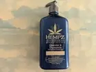 LOT (1) HEMPZ LAVENDER & CHAMOMILE HERBAL BODY MOISTURIZER 17 FL OZ