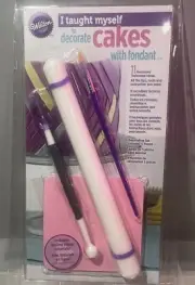 Wilton I Taught Myself To Decorate CAKES w/FONDANT: 11 Awesome Technique Ideas!