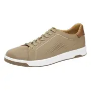 Johnston & Murphy Mens Daxton Sneakers US 8.5 M EU 41.5 Taupe Knit NIB