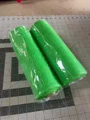 10" Lime Green Deco Mesh Ribbon