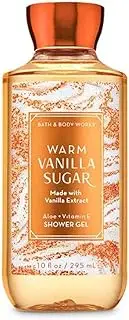 Bath and Body Works Warm Vanilla Sugar Shower Gel Wash 10 Ounce