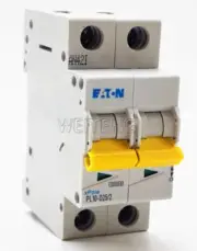 1pcs EATON Miniature Circuit Breaker MCB PL10-D25/2