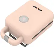 - Mini Waffle Maker with 3 Shapes Removable Plates (Electric, Non-Stick), Small