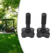 Reliable For Garden Swing Canopy Fixing Screws Black Plastic Bolts for Chair