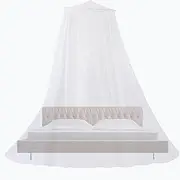 Mosquito Net, Double Bed, White, Modern Style, Easy to Install, Indoor & Outdoor Use