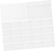 FUNOMOCYA Self Sealing Paper Envelopes 50 Pcs Plain Mail Envelopes for Greeting Cards Baby Shower Wedding Invitations
