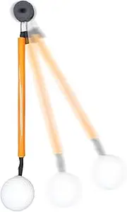 Golf Swing Rope Training Aid | Golf Swing Aid | Grip Speed Practice Alignment Band Equipment Corrector for Hitting Path Backyard Fitness Posture Correction Putting