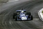 Jody Scheckter Tyrrell 007 Ford British GP 1974 Old Photo