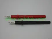 AideTek Test Leads set w/ banana plug probe tip 4 hand-held DMM 4mm standard