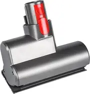 Mini Turbine Nozzle for Dyson V7 / V8 / V10 / V11 / V15 Vacuum Cleaner, Quick Release Brush Roller for Sofa, Car Seat, Armchair, Removes Mites and Allergens