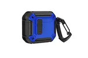 Apple AirPods 1 2 3 Pro 2nd Case Armor Earphone Heavy Duty Shockproof Protective Cover Blue