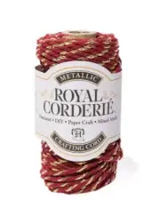 3mm Metallic Crafting Cord Macrame Rope Crochet Wrapping Arts & Crafts Supply