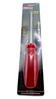 Phillips No. 3 Screwdriver PH3 (#3) x 6" (Inch) Shaft Chrome (152.4mm) H/D MECO