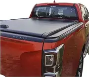 STIDPFZX Pickup Truck Cover Retractable Hard Aluminum Alloy Ranger Tonneau Cover Compatible for Tacoma 2012 Hilux GWM Poer