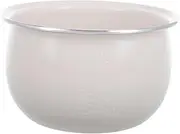 JECOMPRIS Rice Cooker Inner Pot Replacement Removable Ceramic Glaze Cooking Container for Rice Porridge and Soups Versatile Kitchen Essential for Safe and Healthy Meals