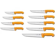 [Victorinox] Swibo Straight Back Blade Butcher's Knife (Yellow) - 26cm