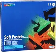 [Mungyo] Square Soft Pastels 24-Piece Set