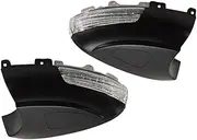 KDHUCS Mirror Turn Signal Light Car LED Rearview Mirror Turn Signal Indicator Lamp For Tiguan 5N MK1 For Rline For S&haran 2009-2016 5N0949101C 5N0949102C