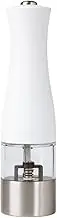 Maxwell & Williams Cosmopolitan Electric Salt/Pepper Mill 21cm White Gift Boxed