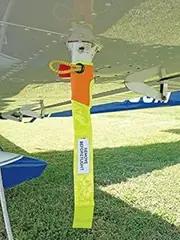 Wicks Aircraft Blade Pitot Tube Cover, HI VIZ