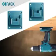 Set of 6 Holders for Batteries: Drill Bits, Wall Mount for