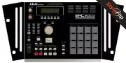 Akai MPC-2000 Skin | Color Black | Protective Decal | StyleFlip Skins