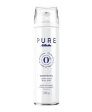 Gillette Pure Soothing Shave Foam White Aloe 245G