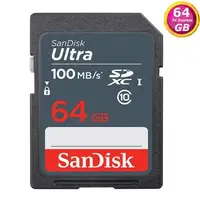 在飛比找PChome商店街優惠-SanDisk 64GB 64G SDXC【100MB/s】