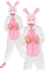 Child Kids Easter Bunny Rabbit Fancy Dress Animal Costume New Ages 3-13