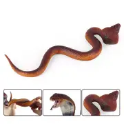 Realistic Rubber Fake Snake Halloween Lifelike Scary Props House Party Cobra