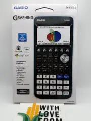 Casio FX-CG50 Color Graphing Calculator with Natural Textbook Display Black New