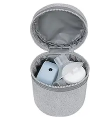 Lmyit Breast Milk Storage Cooler | Insulated Bottle Bags,Breast Milk Chiller with Detachable Strap, Insulated Bottle Bags Fits 2 Large 8oz Bottles for Nursing Mom Daycare