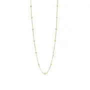 Bevilles Ball Chain Necklace 9ct Yellow Gold Infusion 45cm