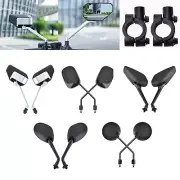 1Pair Rearview Mirror Adjustable Mirror for Electric Bicycle/Tricycle Motorbike