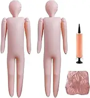 60" Full Size Inflatable Body Mannequin DIY Halloween Decorations Cosplay Props inflatable dummy Yard Patio House Decor