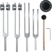 ✨Tuning Forks for Sound Healing Set 128HZ, 136.1HZ, 256HZ, 384HZ Sound Therapy C