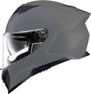 IXS 912 SV 1.0, full face helmet , color: Matt-Grey , size: M