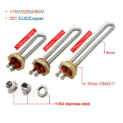 Electric Solar Water Heater Stainless 110/220V Heating Element 700W/1000W/1500W