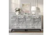 Bella 8 Chest of Drawers Dresser Tallboy Set of 2 | Elegant Storage Solution
