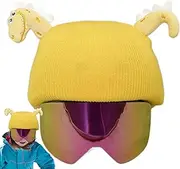 Ski Helmet Cover,Cute Snowboard Helmet Knitted Cover | Winter Headgear for Women,Men, Kids, Teens, Adults