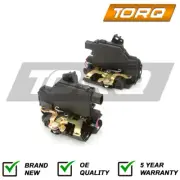 Torq 2x Door Lock Actuators Rear For VW Golf Beetle Passat Seat Leon Skoda Octav