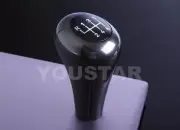 US STOCK 6 Speed Gunmetal Graphite Grey Manual Gear Knob for BMW 1 3 5 Z4 Series (for: BMW)