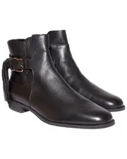 TODs Leather Boot 36 Black