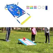 Pool Bean Bag Toss Game Water Resistance Corn Hole Board for Preschool Pool